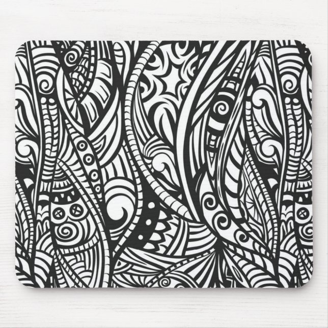 Ethnic pattern 3 mouse mat (Front)
