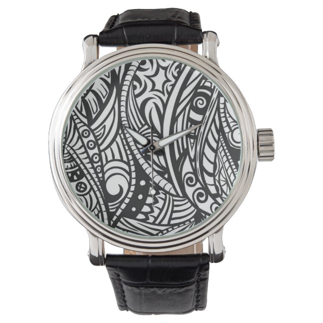 Ethnic pattern 3 watch (Front)