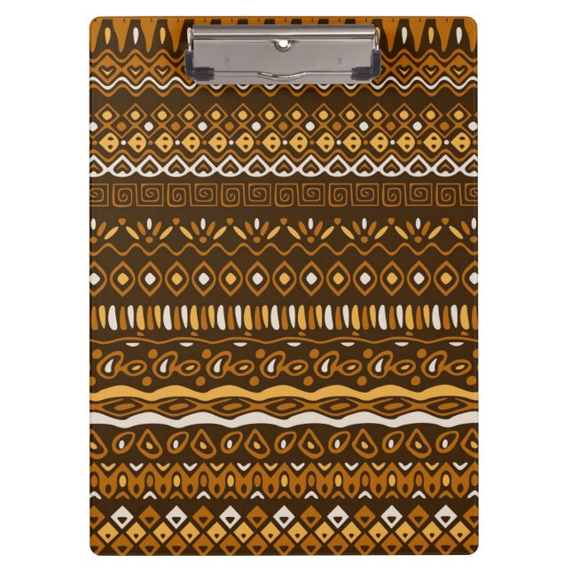 Ethnic Pattern  Clipboard (Front)
