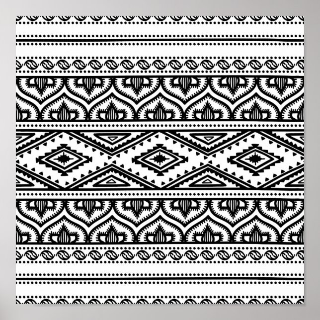 Ethnic Pattern Design 2 Poster (Front)