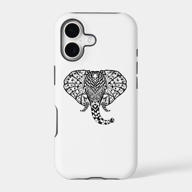 Ethnic Pattern Elephant (Back)