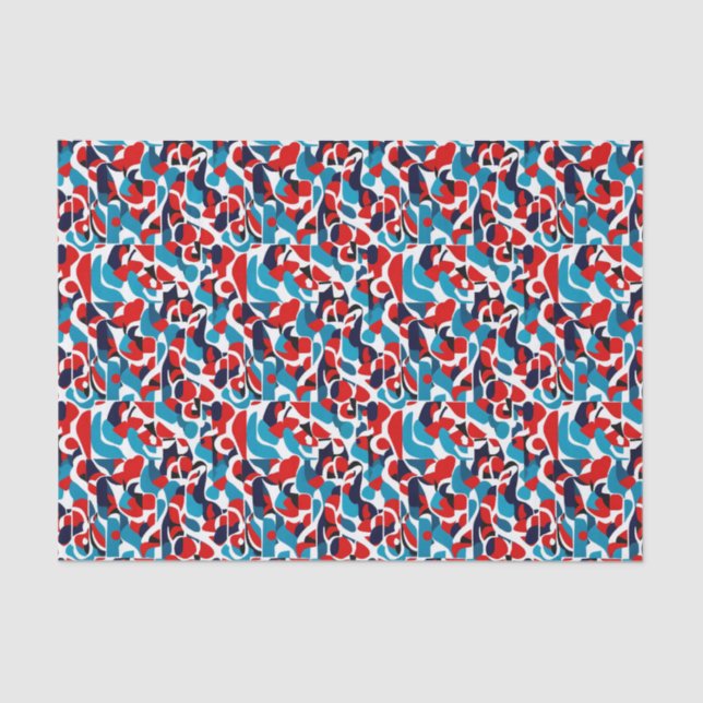 Ethnic pattern, Ethnic design, Ethnic Tissue Paper (Front)