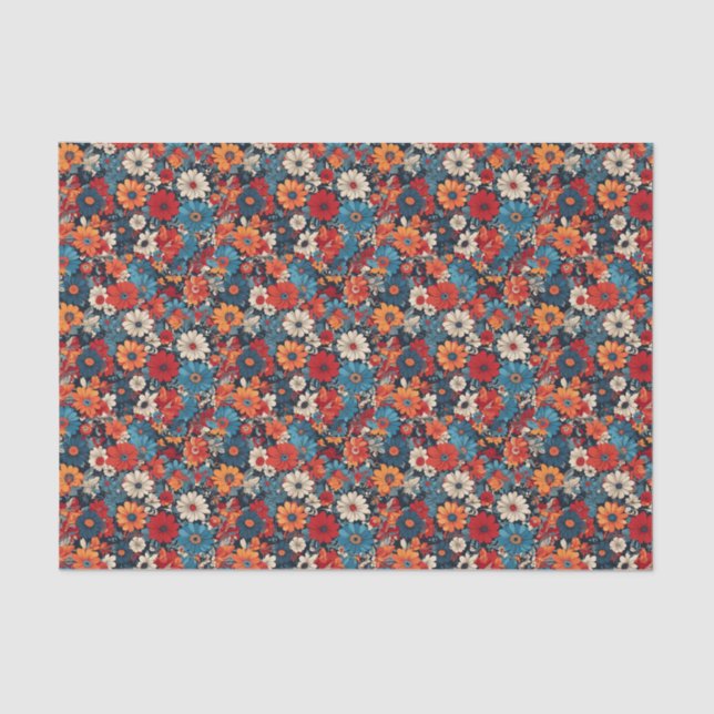 Ethnic pattern, Ethnic design, Ethnic Tissue Paper (Front)