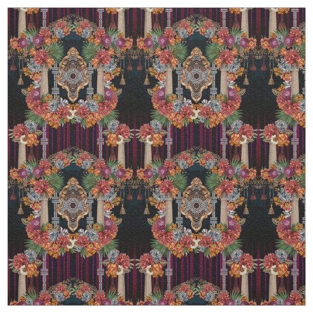 Ethnic Pattern  Fabric (Swatch)