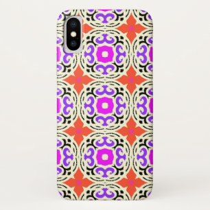 Ethnic Pattern with Moroccan Motifs iPhone X Case