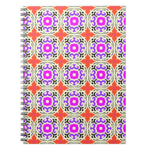 Ethnic Pattern with Moroccan Motifs Notebook
