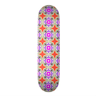 Ethnic Pattern with Moroccan Motifs Skateboard
