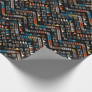 Ethnic Pattern Wrapping Paper