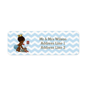Ethnic Prince Phone Suitcase Baby Shower Chevrons
