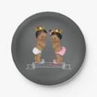 Ethnic Prince Princess Chalkboard Baby Shower