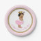 Ethnic Princess Ballerina Pink Gold Baby Shower