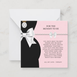 Ethnic Princess Pink Fancy Tiffany Theme Gift Tag Card