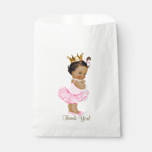 Ethnic Princess Tutu Ballerina Pearls Baby Shower Favour Bags