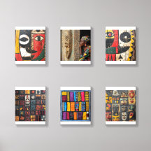 Ethnic rigid canvas wall photo poster