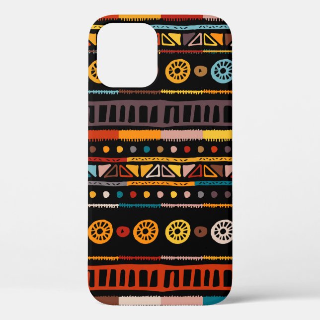 Ethnic seamless in native style. pattern with Amer Case-Mate iPhone Case (Back)