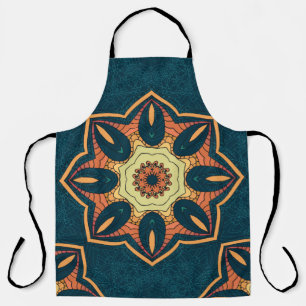 Ethnic seamless pattern with mandala. illustration apron