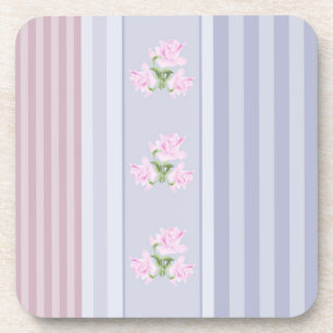 ethnic, striped, patchwork coaster