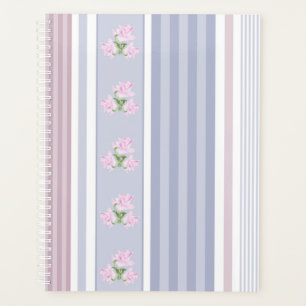 ethnic, striped, patchwork planner