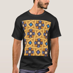 Ethnic Style Abstract Mosaic Pattern T-Shirt