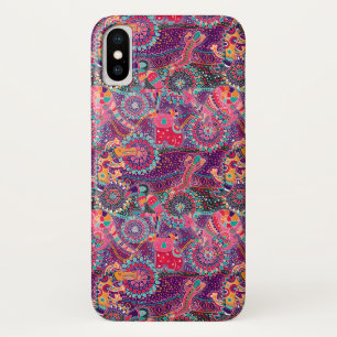 Ethnic Style Animal Pattern iPhone X Case