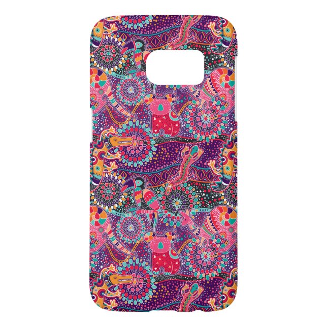 Ethnic Style Animal Pattern Case-Mate Samsung Galaxy Case (Back)