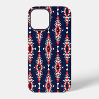 Ethnic style, geometric seamless pattern.