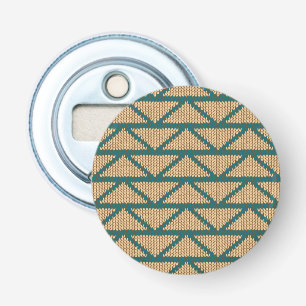 Ethnic Style Knitted Pattern Bottle Opener