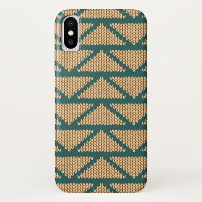 Ethnic Style Knitted Pattern Case-Mate iPhone Case (Back)