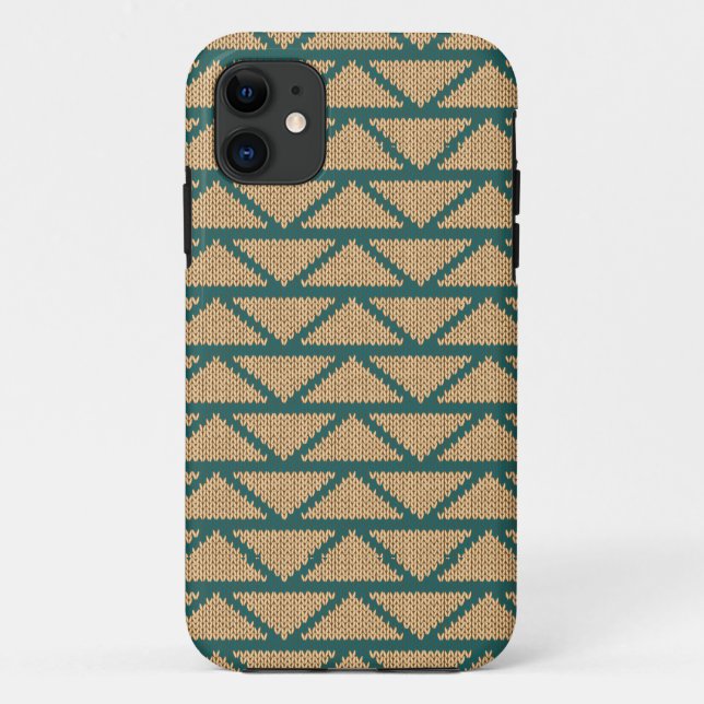 Ethnic Style Knitted Pattern Case-Mate iPhone Case (Back)