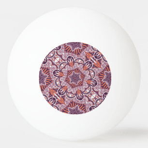 Ethnic style, vintage decorative texture. ping pong ball