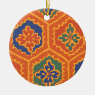 Ethnic Tile Pattern Ornament