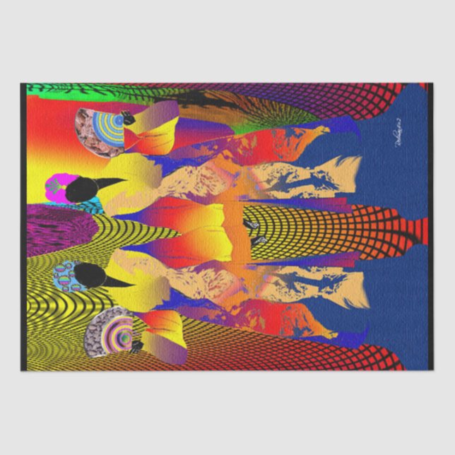 Ethnic Tissue Paper (Front)