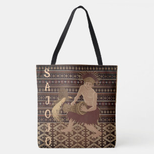 Ethnic Traditional Sajojo Dance Tote Bag