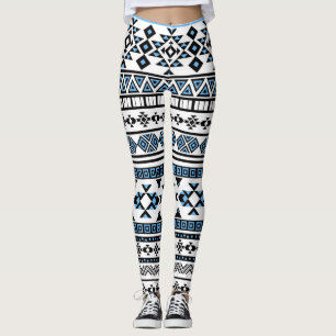 Ethnic Triangle Geometric Navajo Pattern Leggings