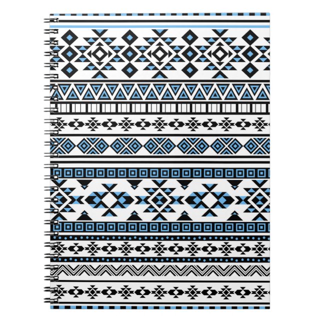 Ethnic Triangle Geometric Navajo Pattern Notebook (Front)