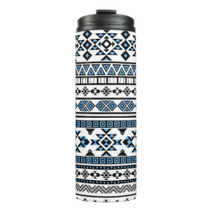 Ethnic Triangle Geometric Navajo Pattern Thermal Tumbler