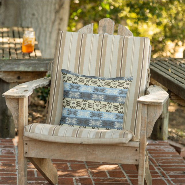 ethnic tribal african pattern cushion (Chair)