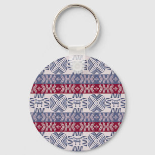 Ethnic tribal african pattern. key ring