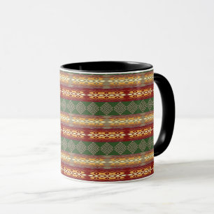 ethnic tribal african pattern mug