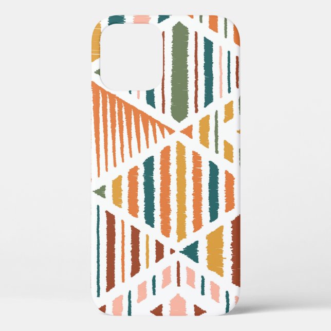 Ethnic Tribal Argyle Seamless Pattern Case-Mate iPhone Case (Back)