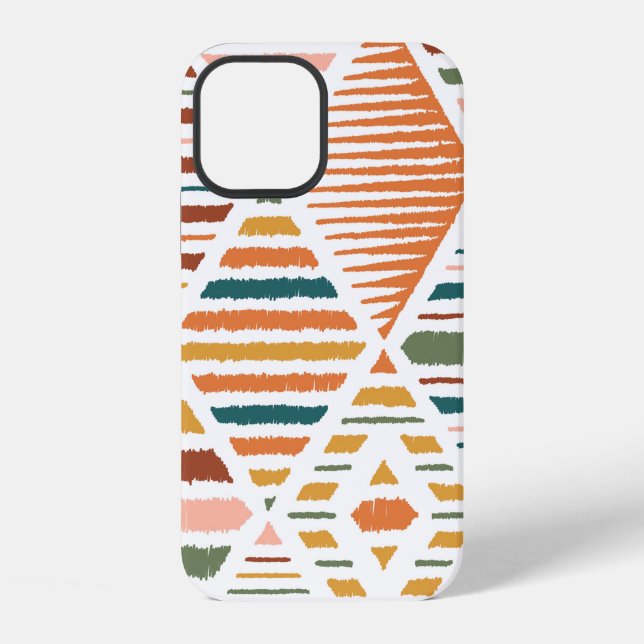Ethnic Tribal Argyle Seamless Pattern. Traditional iPhone Case (Back)