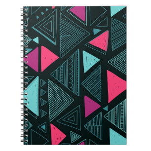 Ethnic Tribal Boho: Doodle Vintage. Notebook