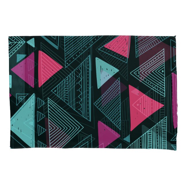 Ethnic Tribal Boho: Doodle Vintage. Pillowcase (Front)