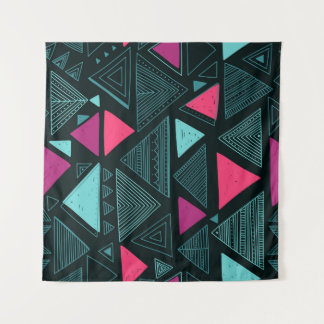 Ethnic Tribal Boho: Doodle Vintage. Tapestry