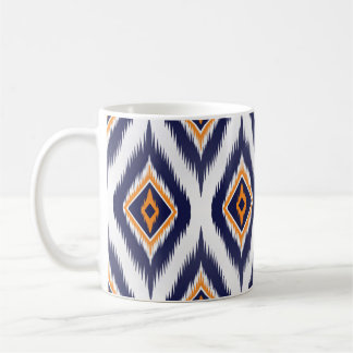 Ethnic Tribal Motif: Ikat Pattern. Coffee Mug