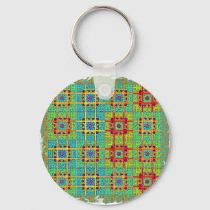 Ethnic tribal pattern.jpg key ring