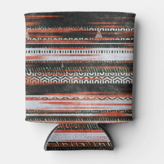 Ethnic tribal stripes: rug design. can cooler