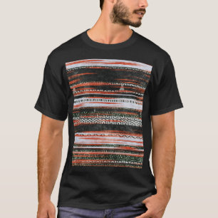 Ethnic tribal stripes: rug design. T-Shirt