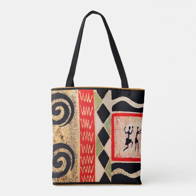 Ethnic Tribal Tote Bag for Mum's Day Gift (Back)
