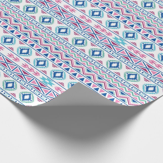 Ethnic Tribal Wrapping Paper  (Corner)